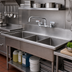 Thumbnail image #2 for Heavy-Duty Wall-Mount Faucet with 8-Inch Centers and 8-Inch Swing/Swivel Spout