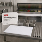 Thumbnail image #2 for Metro PrepMate® MS-PROPACK1-36 36-Inch Prep Workstation Accessory Pack with 2 Stainless Steel Magic Rings, 18-Inch Cutting Board Holder & Pan Holder