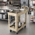 Thumbnail image #2 for Rubbermaid Commercial Products Beige 2-Shelf Polyethylene Bus Cart, 500 lb. Capacity