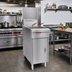 Thumbnail image #2 for Southbend Platinum Heavy Duty Sectional Gas Deep Fryer, 45 lb Capacity, Floor Model, Range Match