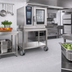 Thumbnail image #2 for RATIONAL UG I Mobile Open-Base Stainless Steel Oven Stand for SCC 61/CMP 101 Series