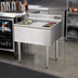 Thumbnail image #2 for Eagle Group 1800 Series Underbar Cocktail Unit with 16-Inch Deep Insulated Ice Bin, 24 x 20 Inches