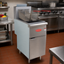 Thumbnail image #3 for General Floor Model LP Gas Fryer, 50 lb Capacity, 120,000 BTU, Millivolt Controls