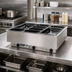 Thumbnail image #2 for Atlas Metal WIH-17 1-Well Electric Drop-In Hot Food Well with Individual Thermostatic Controls, 12 x 27 Pan Opening