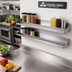 Thumbnail image #2 for Advance Tabco Special Value Series Standard Duty Double-Tier Stainless Steel Speed Rail, 36 Inch