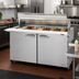 Thumbnail image #2 for Turbo Air PRO Series 60-Inch Two-Section 24-Pan Mega Top Sandwich/Salad Prep Table with Clear Lid