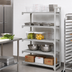 Thumbnail image #3 for Cambro Camshelving Premium 5-Shelf Vented Add-On Polymer Shelving Unit, 21 x 30 x 84 Inches