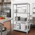 Thumbnail image #2 for Lifetime Tough Tubular Dunnage Shelving, 3-Shelf, 42 x 24 x 64 Inches, Aluminum