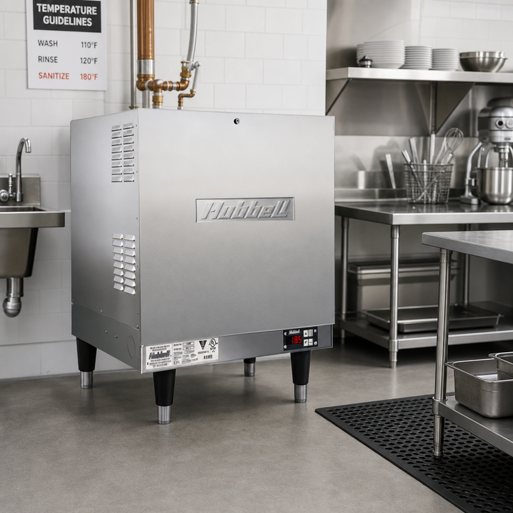 Product image #2 for Hubbell J167 Electric Booster Heater with 16-Gallon Stainless Steel Tank, 7.0 kW Floor Model