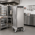 Thumbnail image #2 for FWE Mobile Roll-In Combi Companion Heated Holding Cabinet for Full-Size Combi Racks, 1-Section, Stainless Steel, 5-Inch Casters