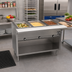 Thumbnail image #2 for Spec-Master 48-Inch Electric Hot Food Table with 3 Wet/Dry Wells, Enclosed Base, and Cutting Board