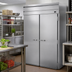 Thumbnail image #2 for Beverage-Air P-Series Extra Tall Two-Section Roll-Thru Freezer, Top-Mount Self-Contained, Stainless Steel, 85.8 Cu. Ft. (PFT2XTHC-1AS)