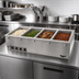 Thumbnail image #2 for Vollrath Four-Well Drop-In Electric Hot Food Well with Auto-Fill and Infinite Controls