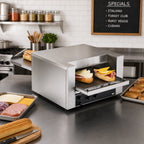 Thumbnail image #2 for Vollrath SO2-24014.5 Countertop Conveyor Sandwich Oven, 14.5-Inch Conveyor, Quartz Heating Elements, Manual Controls, 240V