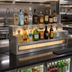 Thumbnail image #2 for Glastender 24-Inch Two-Tier Lighted Liquor Display for Glass Ice Display Units