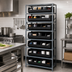 Thumbnail image #2 for Quantum Heavy-Duty Stationary Wire Shelving Unit with 8 Shelves and 35 Bins, 36 x 18 x 75 Inches