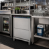 Thumbnail image #2 for Krowne GWH-24 24-Inch Door-Type High-Temp Underbar Glass Washer with Built-In 5 kW Booster Heater