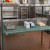 Thumbnail image #3 for Metro Super Erecta Pro 72 Inch W x 24 Inch D Vented Polymer Shelf with Removable Mat and Green Epoxy Frame