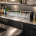 Thumbnail image #2 for Glastender Back Bar Glass Ice Display Unit for Bottled Beverages, 24 Inch W x 12 Inch D x 9 Inch H