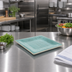 Thumbnail image #3 for Grove 10-1/2 Inch Square Melamine Dinner Plate, Aqua