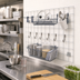 Thumbnail image #2 for Quantum Store Grid Accessory Pack with Basket, Lid Holder Drying Rack, Cylinder Holder, Flatware Cylinder and Hooks