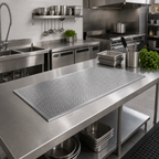Thumbnail image #2 for Krowne Royal Series KR24-PE48 24" x 48" Stainless Steel Perforated Drainboard Insert