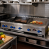 Thumbnail image #2 for Comstock-Castle FHP72-30-2.5RB 72-Inch Countertop Gas Hotplate, Griddle, and Char-Broiler Combination