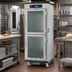Thumbnail image #2 for Metro C5 9 Series Full-Height Pass-Thru Controlled Humidity Heated Holding and Proofing Cabinet, Dutch Doors, Universal Wire Slides