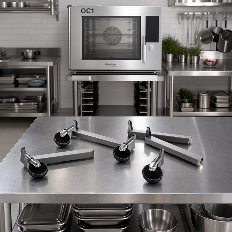 Product image #2 for Set of 4 Casters for OC1 Oven