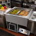 Thumbnail image #2 for Randell RCHB-2-208-AF Drop-In Hot/Cold Combo Food Well with Auto Water Fill, 2-Pan, 208V