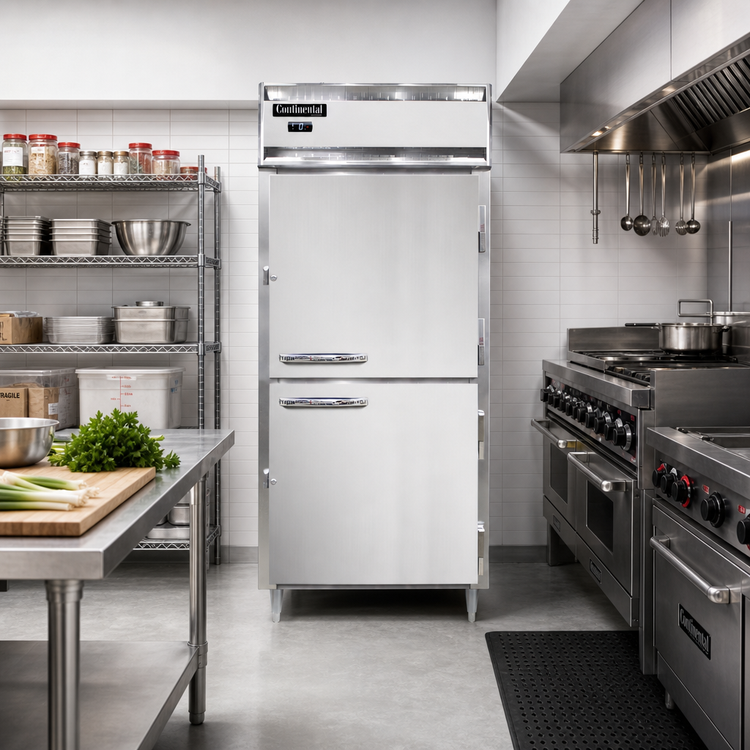 Product image #2 for Continental Refrigerator D1FXNHD Designer Line One-Section Extra-Wide Reach-in Freezer