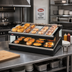 Thumbnail image #2 for Hatco Glo-Ray 39-Inch Designer Slant Countertop Hot Food Display Warmer with Heated Glass Shelf