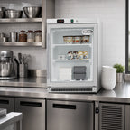 Thumbnail image #3 for Koolmore KM-MDF46GD Countertop Display Freezer, 4.6 cu. ft., Stainless Steel Glass Door, White