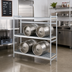 Thumbnail image #2 for Fermod 3-Shelf Aluminum Keg Rack, 4-Keg Capacity