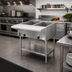Thumbnail image #2 for BevLes 2-Well Dry Heat Steam Table with Open Pan Wells and Cutting Board
