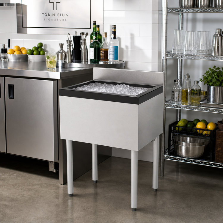 Product image #2 for Tobin Ellis Signature 24-Inch Wide Modular Stainless Steel Bar Ice Chest