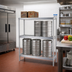 Thumbnail image #2 for Panco 3-Tier Aluminum Beer Keg Rack, 10-Keg Capacity, 93 x 18 x 76 Inches