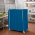 Thumbnail image #2 for Metro 48 x 24 x 62 Inch Marine Blue Denier Nylon Cart Cover with Velcro Fastener
