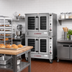Thumbnail image #2 for Southbend Platinum Double Deck Gas Convection Oven, Bakery Depth, Standard Controls, Dependent Glass Doors