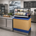 Thumbnail image #2 for Countertop Refrigerated Self-Serve Rear-Mount Merchandiser Deli Case, 48-Inch Wide