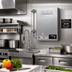 Thumbnail image #2 for Hubbell Electric Tankless Booster Heater, Wall-Mount, 54 kW, 240V, 3-Phase