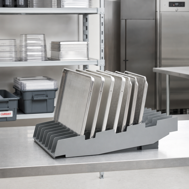 Product image #3 for Camshelving Vertical Drying & Storage Cradle Rack, 7-Slot