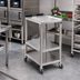 Thumbnail image #2 for Merrychef SR3-25 Commercial Mobile Oven Trolley Stand