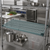 Thumbnail image #2 for 48 Inch x 24 Inch Polymer Shelf Mat for Wire Shelves