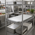 Thumbnail image #2 for Metro Super Erecta 36 x 24-Inch 18-Gauge Solid Galvanized Shelf with Raised Ship's Edge