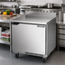 Thumbnail image #3 for Beverage-Air 32-Inch One-Section Worktop Refrigerator with Solid Door and 4-Inch Backsplash