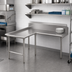 Thumbnail image #2 for John Boos Pro-Bowl L-Shaped Island Clean Dishtable, 60 x 48 Inch, Right-to-Left Operation