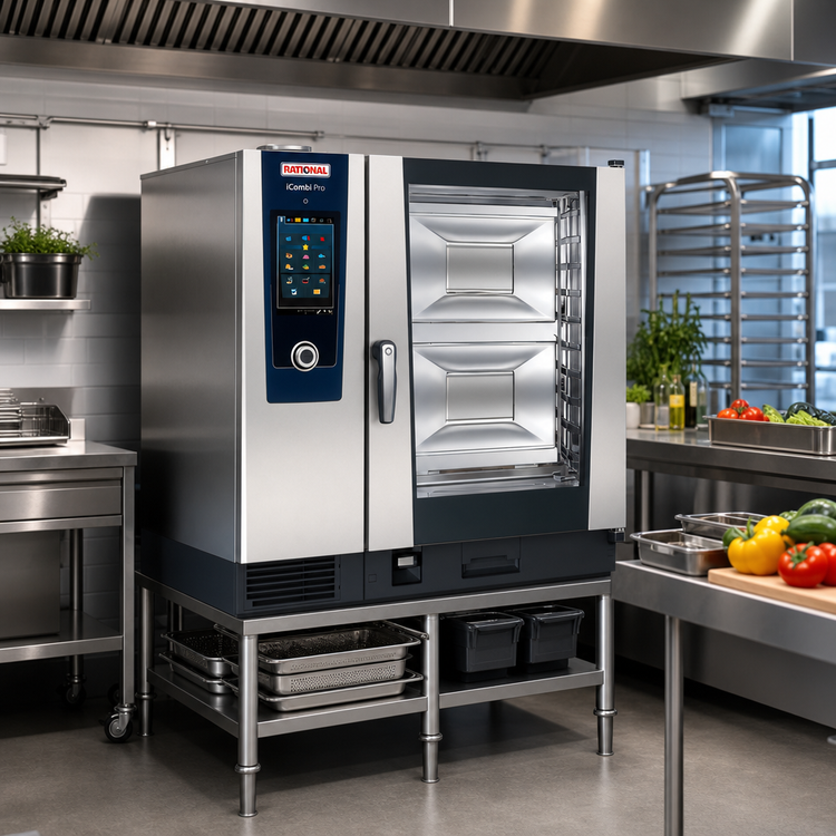 Product image #2 for RATIONAL iCombi Pro 10-Full Size Electric Combi Oven with AutoDose, 208/240V, 3-Phase
