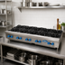 Thumbnail image #2 for Comstock-Castle 60-Inch Countertop Gas Hot Plate with 10 Star Burners