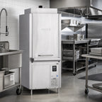 Thumbnail image #2 for Hobart Warewash PW12N-ADV-2 Ventless Front-Loading Pot/Pan/Utensil Washer, 480V 3-Phase, 12 Sheet Pan Capacity, Smart Touchscreen